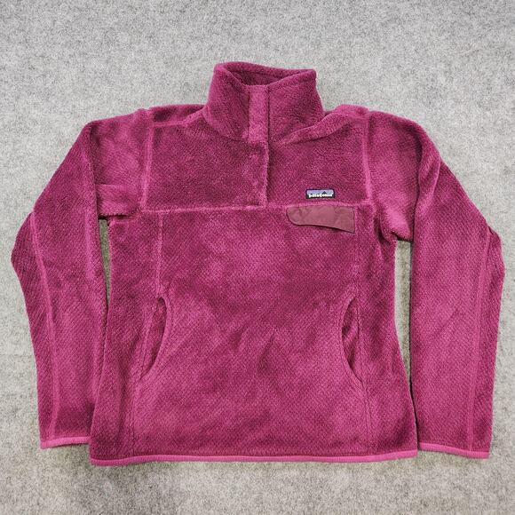 Patagonia Re-Tool Snap T Pullover Womens Small Polartec Thermal Fleece Jacket - Picture 2 of 13